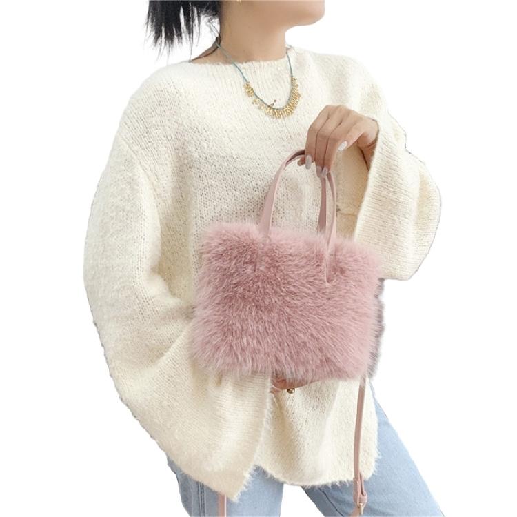 Versatile Plush Shoulder Bag Convenient and Practical Crossbody Bags Handbag