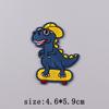 Sunflower Embroidery Patches For Clothing Thermoadhesive Patches For Clothes Cartoon Flower Sewing Fusible Patch Stickers Badges