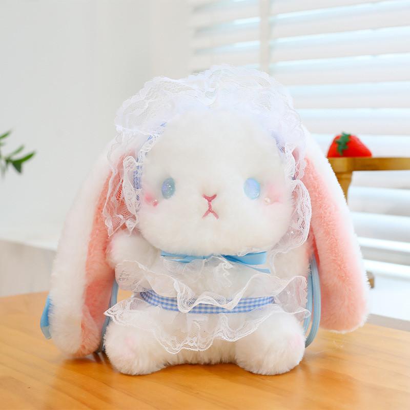Lolita-Stil Plüschhase Umhängetasche Mit Cartoon-Design Für Mädchen Und Kinder