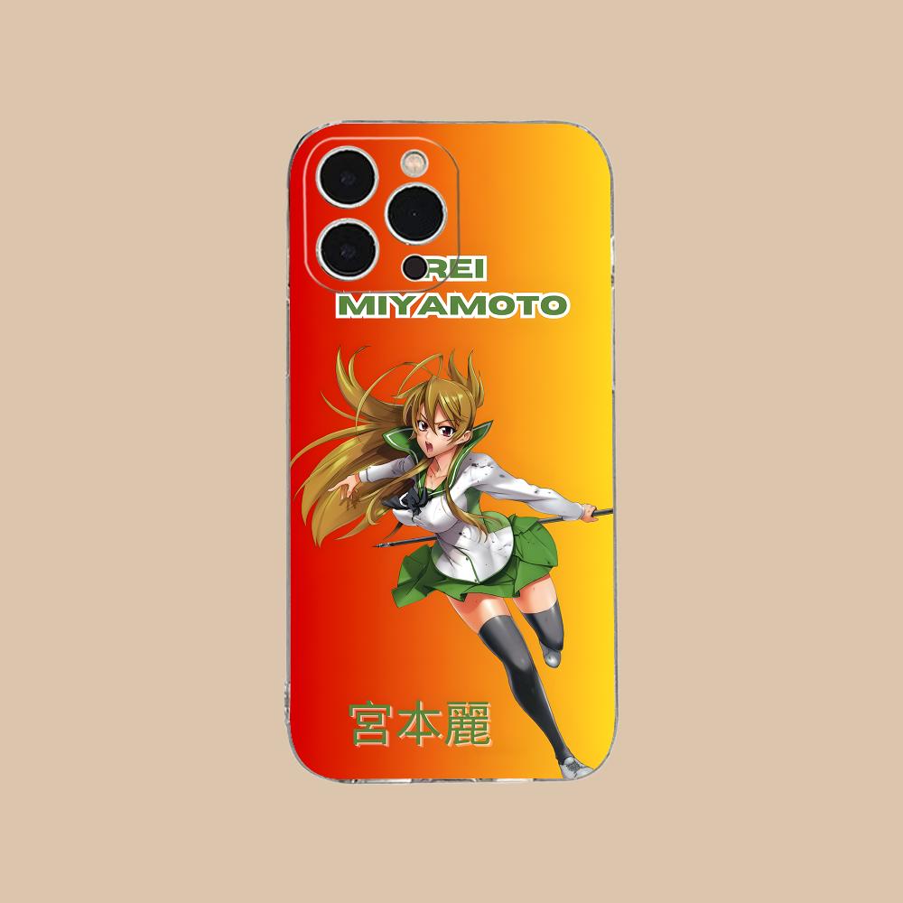 

Чехол для телефона Highschool Rei Miyamoto для iPhone 17 16 15 14 13 12 11 X XR XS Air Pro Max Plus Mini Прозрачный Цветной Чехол Чехол iPhone 13 mini