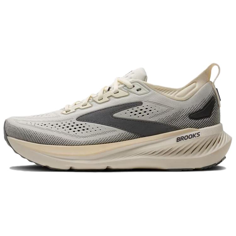 Brooks Glycerin 23 Bequeme Atmungsaktive Stützende Rückfedernde Laufschuhe Herren Sneaker Hellgrau 110476-1D-176