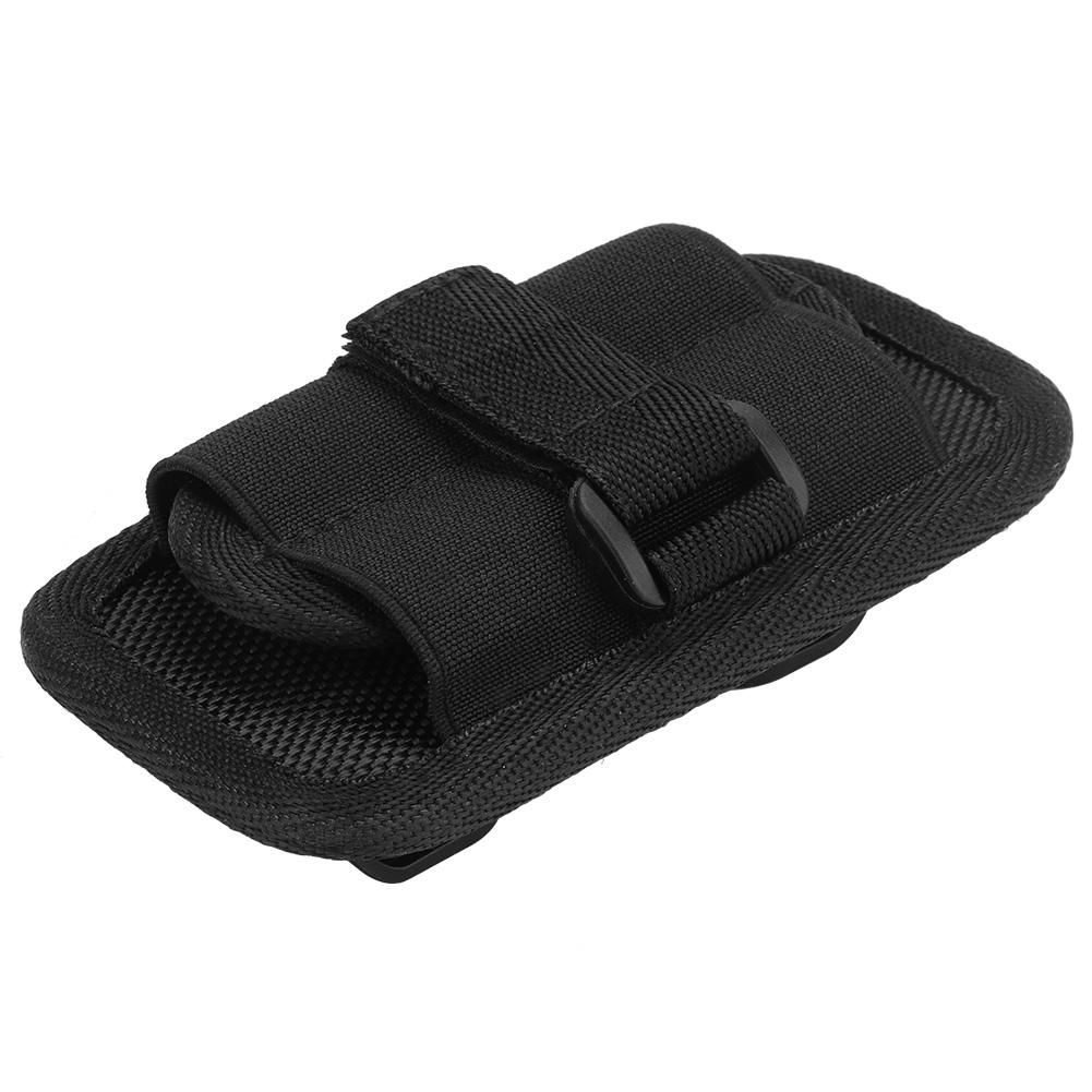 360 Degrees Rotatable Nylon Flashlight Torch Pouch Holder Bag Accessory for Hunting402#