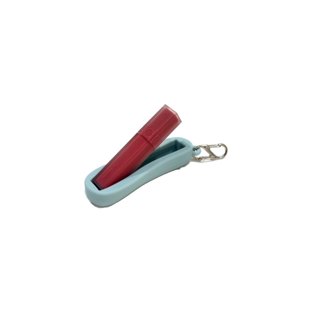 Silicone Lip Balm Holder Large Skyblue