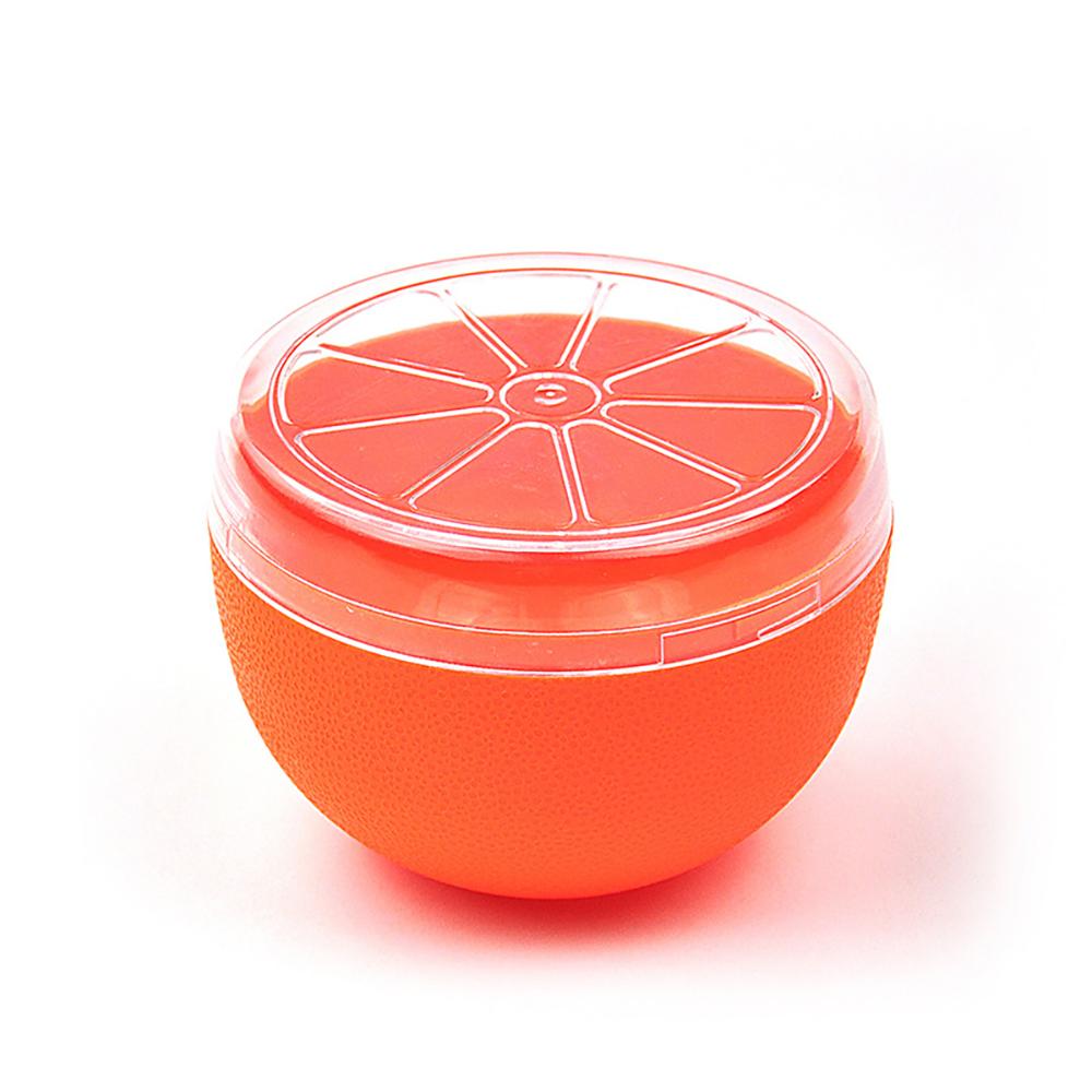 1PC Transparent Lid Plastic Food Storage Box with Vegetable and Fruit Shape Portable Fruit and Vegetable Preservation Box