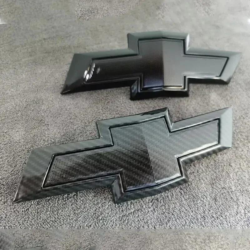 AABHH1 for Chevrolet Logo Monza Malibu XL Equinox RS 17-21 Captiva Cruze Car Front Hood Badge Rear Tail Trunk 3D Emblem Stickers Decals