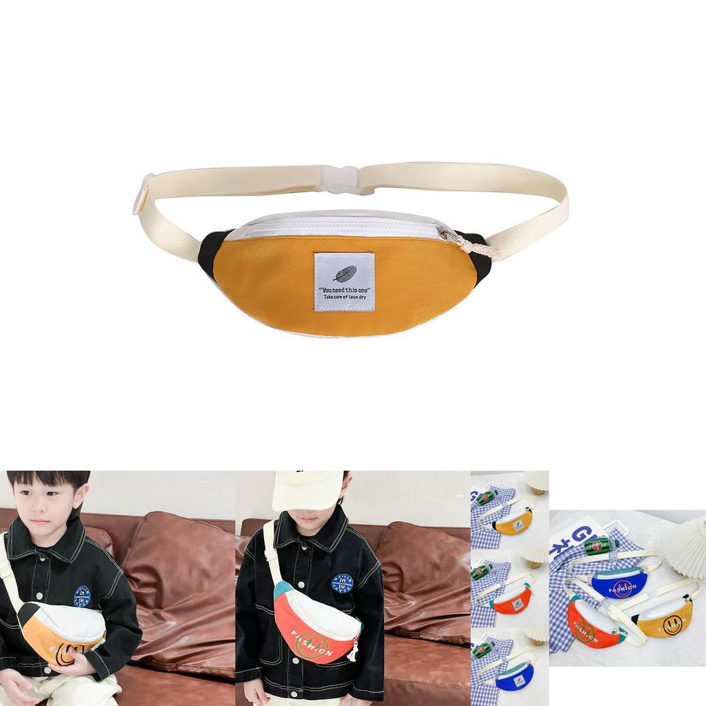Stylish Children's Canvas Crossbody Bag For Boys With Durable Anti-theft Features