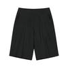 Sommer 2026 High Waist Baumwoll-Leinen Lässige Lockere Shorts mit Taschen