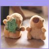 Schattige Pluche Capybara Sleutelhanger Hanger Speelgoed Tas Decoratie Pop
