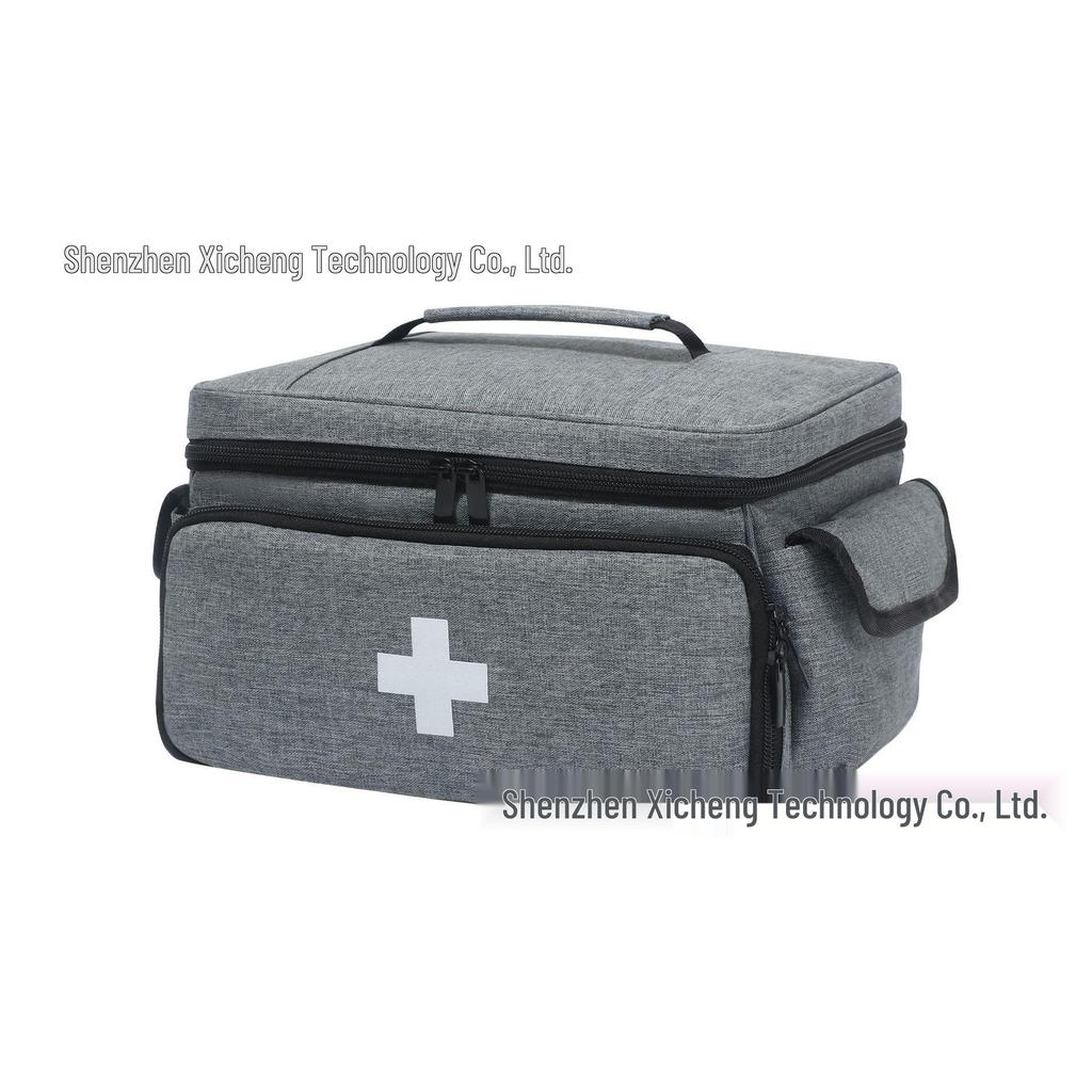 Portable Family First Aid Medicine Organizer Bag
