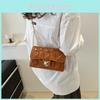 Trendy Fashionable Pu Small Square Bag Elegant Chain Crossbody Bag For Women