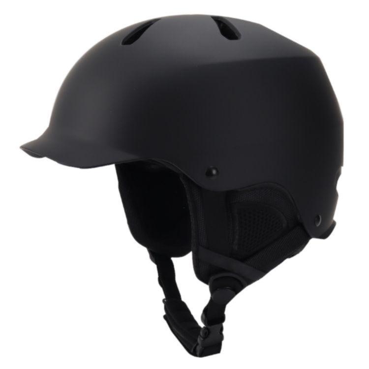 Professional Direct Factory Custom Light Weight Ski Helmet with Detachable Ear Pads for Adult Unisex M чёрный