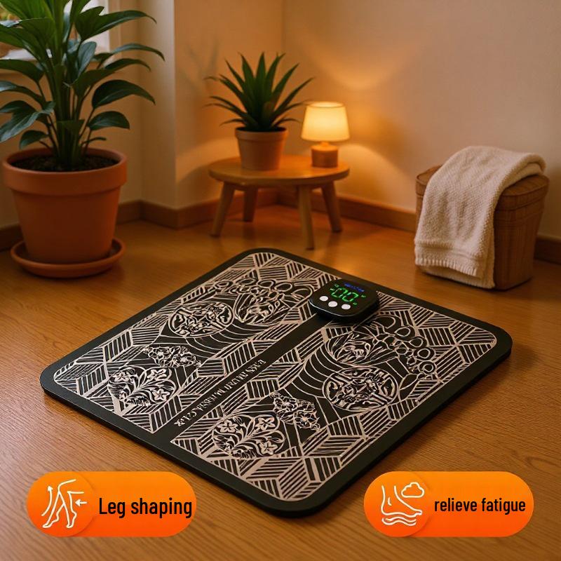 Перезаряжаемый трансграничный электронный коммерческий коврик-массажер для ног EMS SRMH-1080
