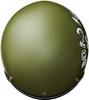 Marushin MCJ5 Jet Motorcycle Helmet, Road Fork, Open Jet, Matte Olive, Size L (59-60cm), 3006548