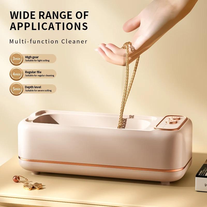 Xiaomi Portable Ultrasonic Cleaner Jewelry Watch Glasses High Freq Vibration USB Multi-Purpose Cleaning for Watch Straps
