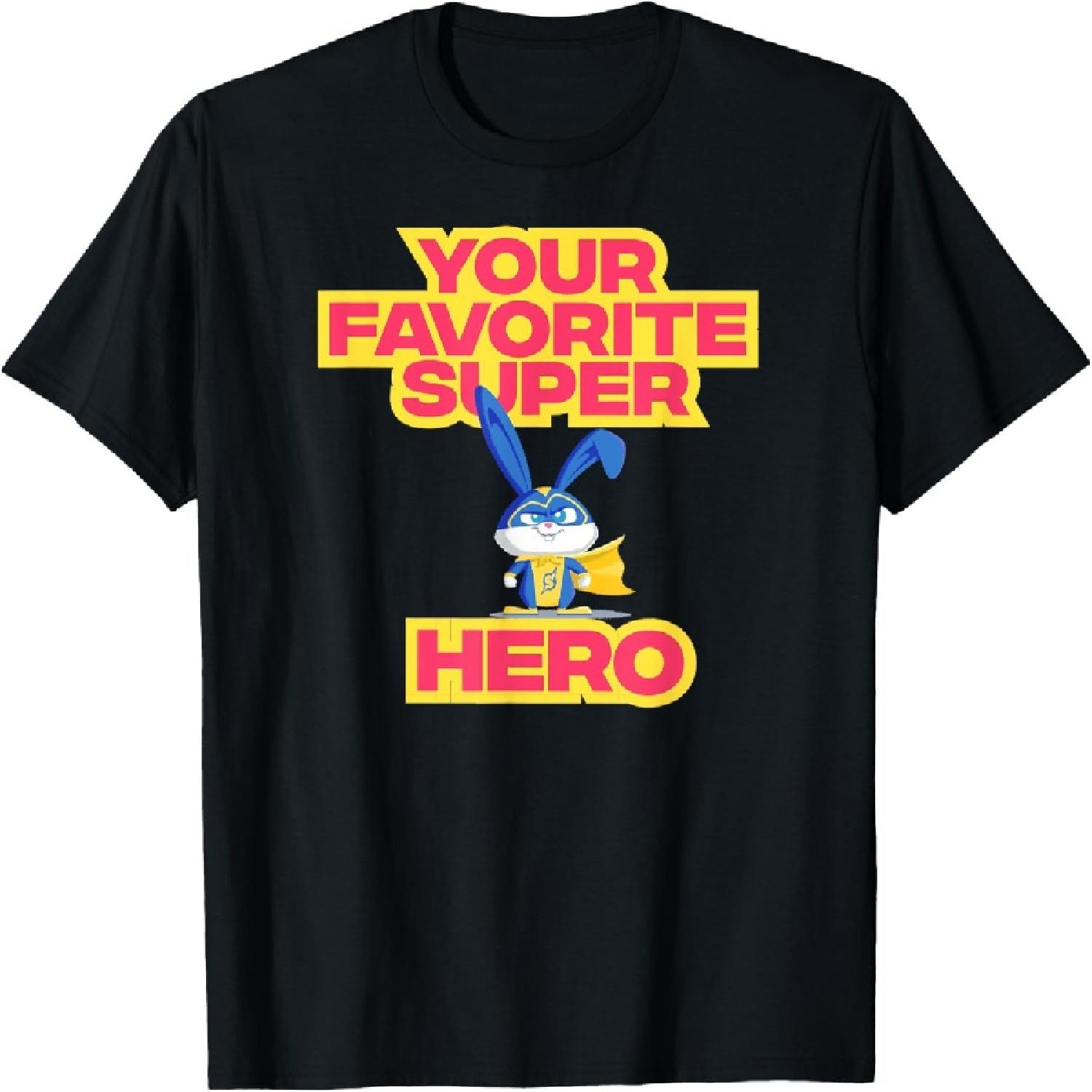 Pets 2 Snowball Your Favourite Superhero T-Shirt S