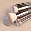 15pcs Women's makeup Professional  Bag Foundation Eyelash Eyebrow Eyeshadow Cosmetic Makeup Brush Tool Set Christmas