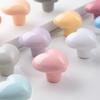 HUAMULAN 15PCS Glossy Ceramic Knobs Heart Shape Cabinet Dresser Pulls Door Handles Cupboard Wardrobe Drawer,3 Size Mounting Screws, Assorted Color