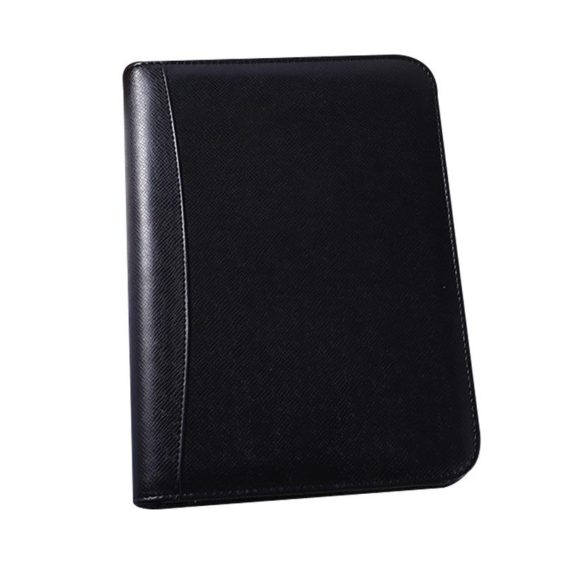 Multifunctional A5/B5 Loose-leaf Zipper Notebook with 8-Digit Calculator & Account Book
