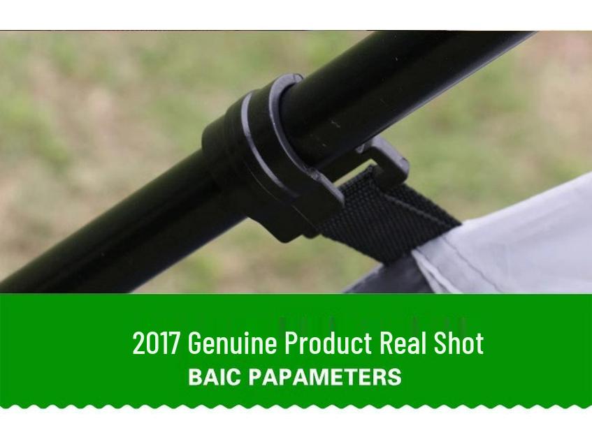 Spacious Two-Room Weatherproof Camping Tent with Easy Storage