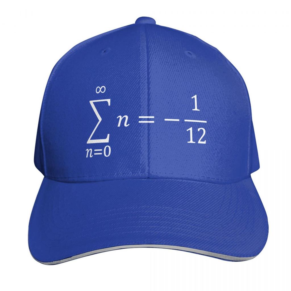 sum of all natural numbers calculus and math Baseball Cap fishing caps Unisex Kids Hat fishing hat Cosplay Unisex Caps Womens