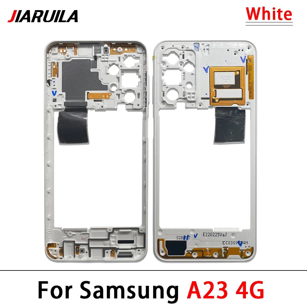 Middle Frame Bezel With Power Button for Samsung A23 4G 5G