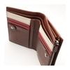 Middle Wallet Bifold Wallet Genuine Leather Our Limited Custom Model Tritoni Chocolate [Takeokikuchi] Men's TKW-00421 [12]