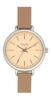 [Follow] Fragola Sweatproof Soft Color Watch H01222S-1 MOCHAOR Women's Brown