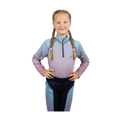 Little Rider Girls Lucky Stars Base Layer Top