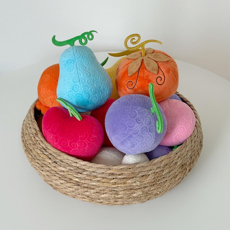 One Piece Luffy Teufelsfrucht Plüsch Schlüsselanhänger Anime Anhänger Neuankunft