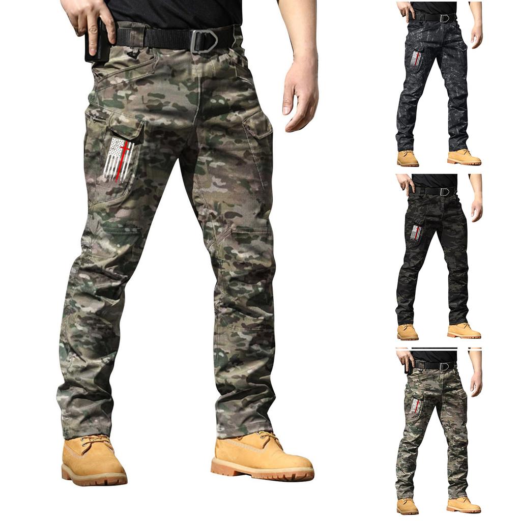 Men's City Special Service Pants Military Fan Ix7 Multi Pocket Overalls