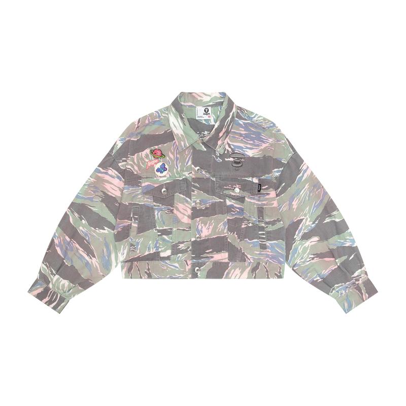Aape Camouflage Print Cotton Jacket AAPLJW7649XXM