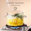 Tinle High Borosilicate Glass Stew Pot