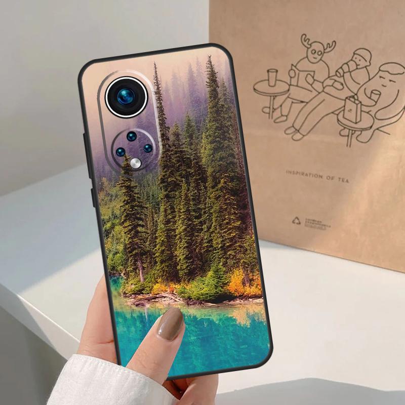 NATURE WOOD PRINTS For Honor Magic 8 5 6 7 Pro Case For Honor 400 200 Lite 50 70 90 X8c X8b X9a X9b X9c X9d Win