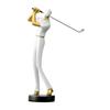 Statua Figurina da Golf Giocatore di Golf Decorazione Ornamento, Centrotavola, Scultura Artistica in Resina per Ufficio Soggiorno Regalo per Amante del Golf