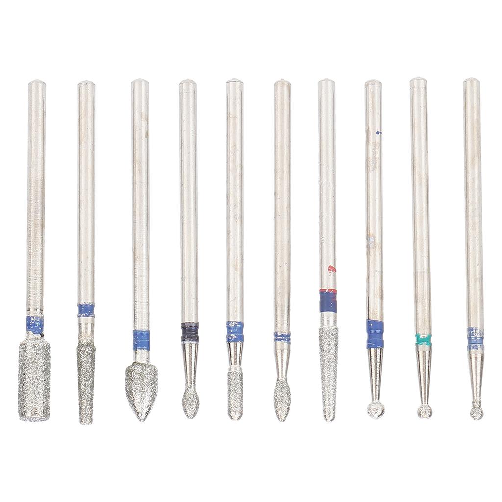 Nail Drill Bit Set Practical Safe Convenient Durable High Hardness Wearproof Nail Polishing Head for Women