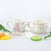 1pcs Irregular Cute Bear Ceramic Mug Coffee Cup Oat Breakfast Cup Latte Art Coffee Cups, Hand-pinched Cups