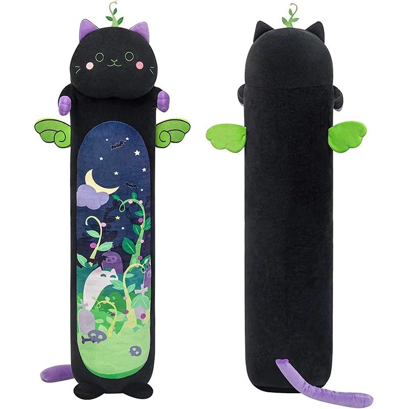 Милая мультяшная кошка плюшевая игрушка-подушка для детей, супермягкая и удобная 50cm/19.7in