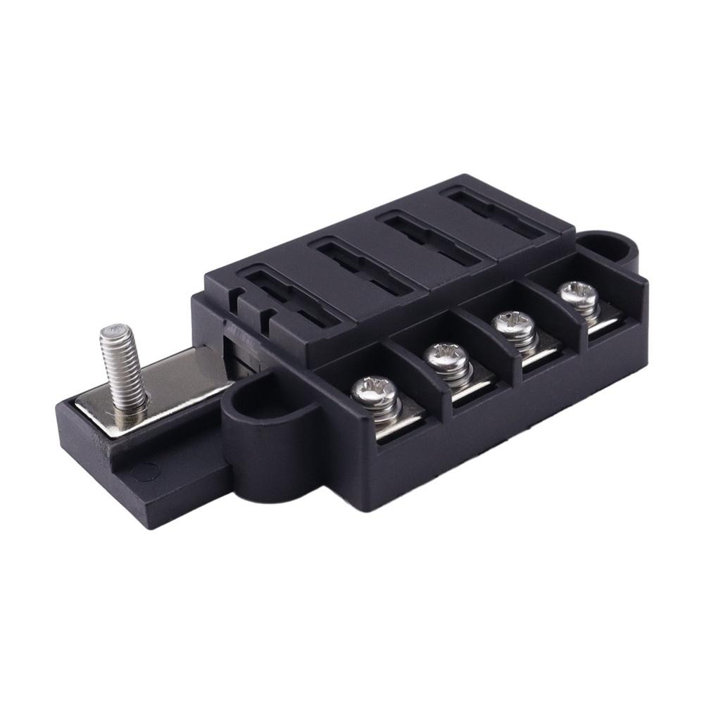 32V 100A 4-way Automobile Fuse Box Kit (1 In 4 Out)