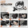 Dual Caliper Rear Foot Brake System Upgrade Kit Fit for Light Bee X to Ultra Bee  Electric Dirt Bike
