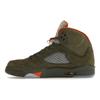Air Jordan 5 Retro Olive 2024 Men Sneakers Green Army-Olive Solar-Orange DD0587-308