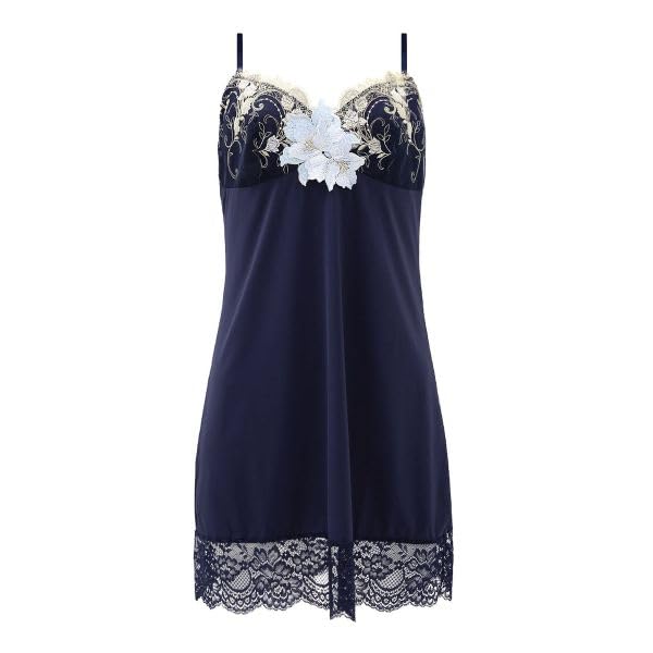 Himiko 031 Series Slip Long Camisole Lingerie (IV-Ivory, L)