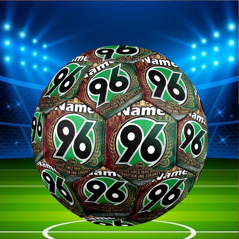 Custom Name Personalized Hannover 96 Football Print Size 5 Soccer Ball Training & Match Football, for Team, Kicking, Gift for Football Enthusiasts