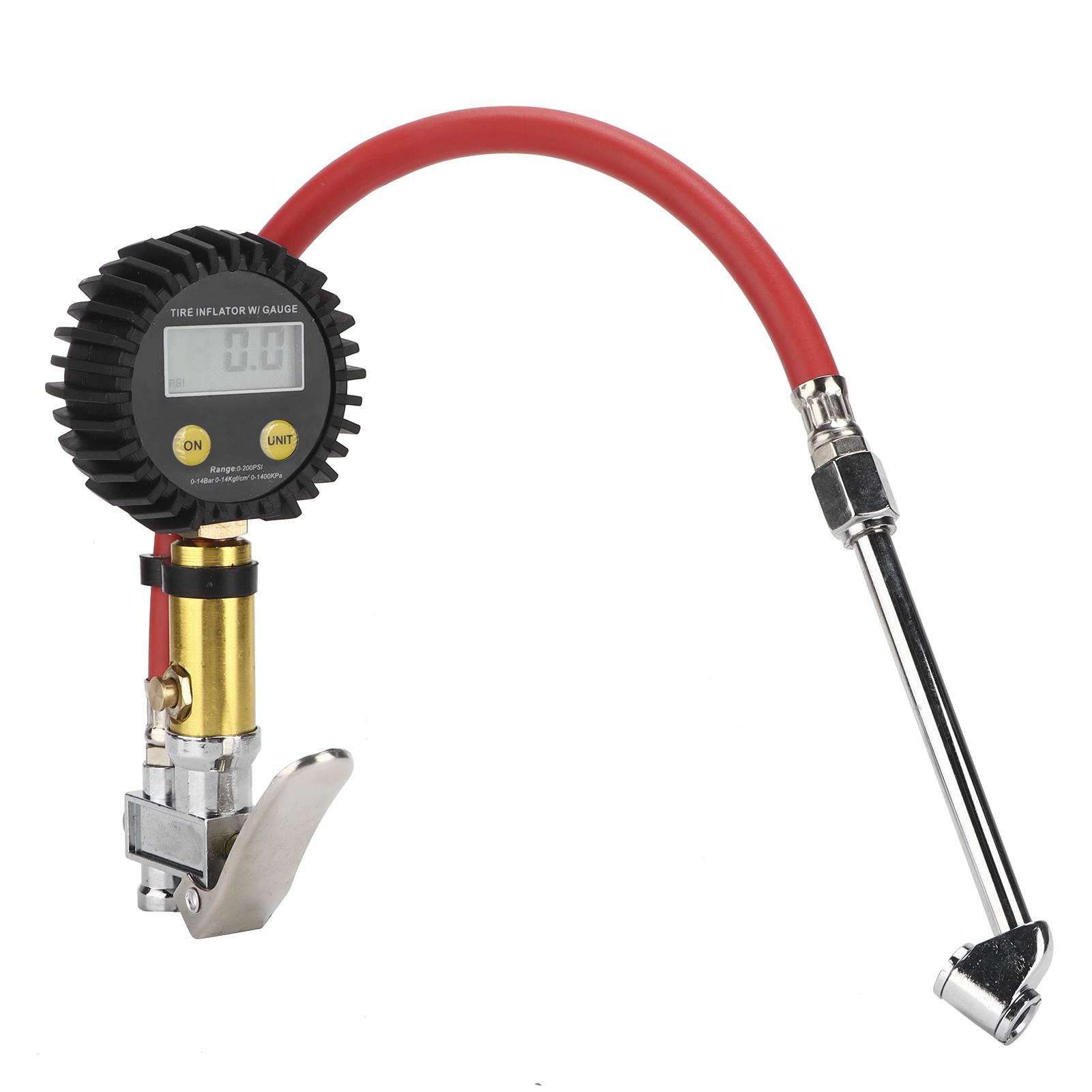 

Точний манометр для шин РК-цифровий дисплей 3Манометр для накачування повітря 300 PSI для мотоциклів, автомобілів