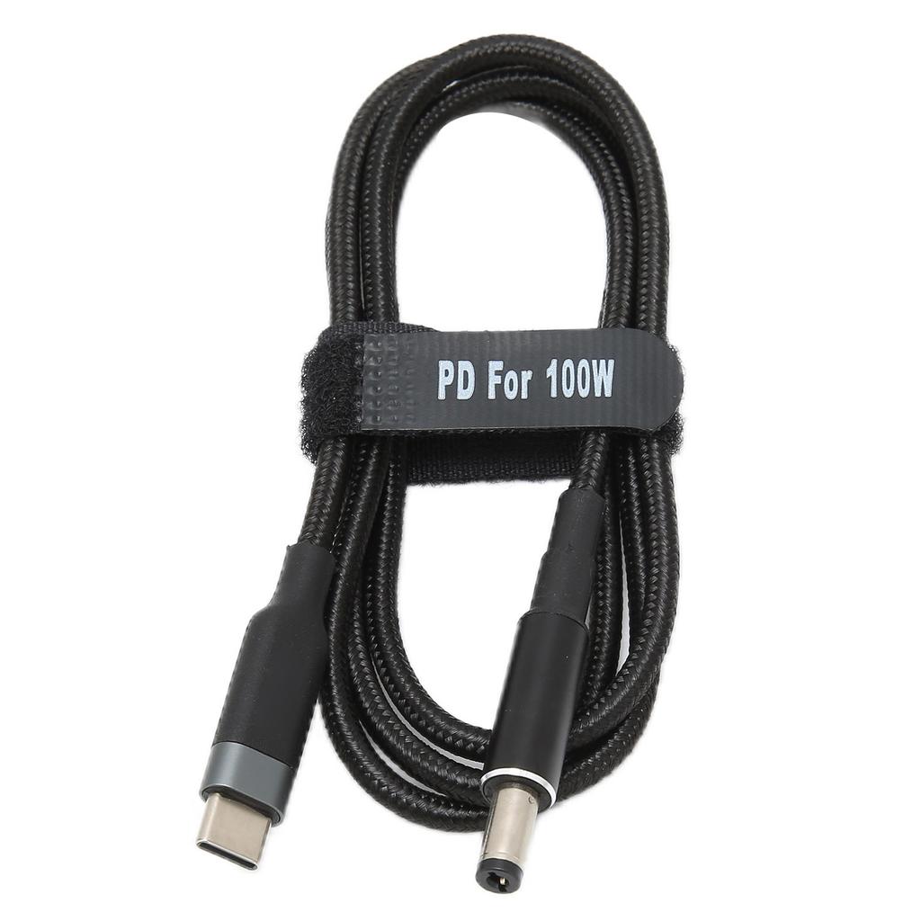 JORINDO Laptop Charging Cable 100W Dual Chip TypeC Male Input to DC Male Power Charging Cable(1m )