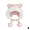 Cute Bear Ears Hat Winter Warm Caps Fashion Korean Style Plush Fisherman Hat Windproof Cold Protection Outdoor Cycling Fishing
