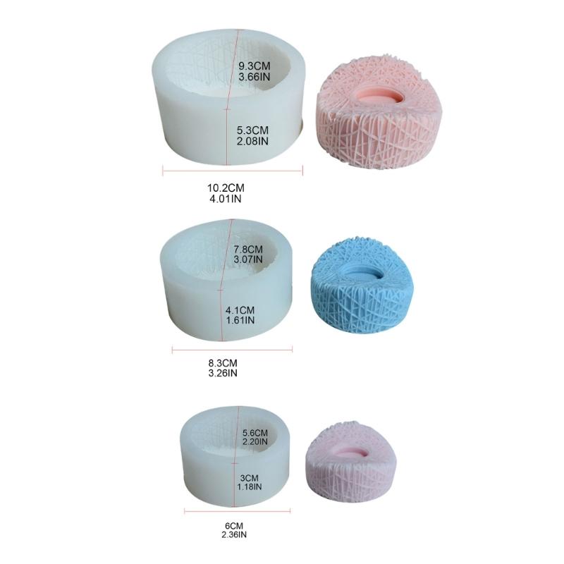 Silikonové formy na mýdlo ve tvaru ptačího hnízda Formy na svíčky Silikonová forma pro řemeslné tvoření Silikonový dárek pro milovníka DIY ruční výroby