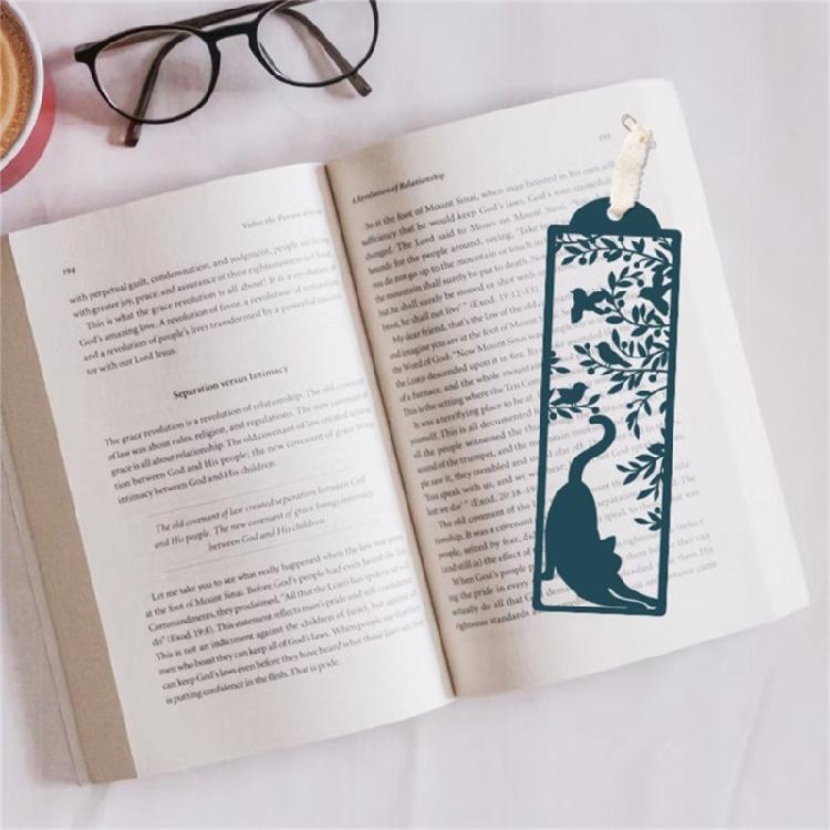 Window Kitten Cutting Dies Scrapbooking Stencils Carbon Steel Dies Cut Stencils for Card Making Photo Album Decoration