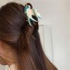 Realistische Schwalbe Haarkralle Starke Feder Haarspange für Damen Schöne Rutschfeste Haarklammer für Pferdeschwanz Beliebter Haarhalter