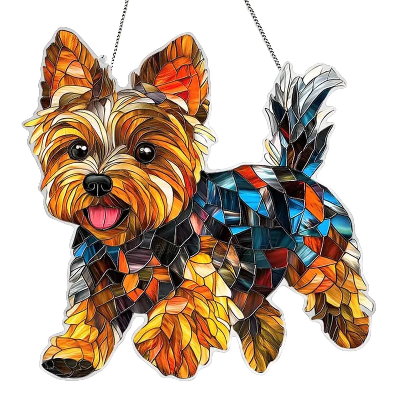 

Небольшие Акриловые Ловцы Солнца в виде Животных, Плоская Подвеска, Украшения Для Дома, Сада, Двора One Size