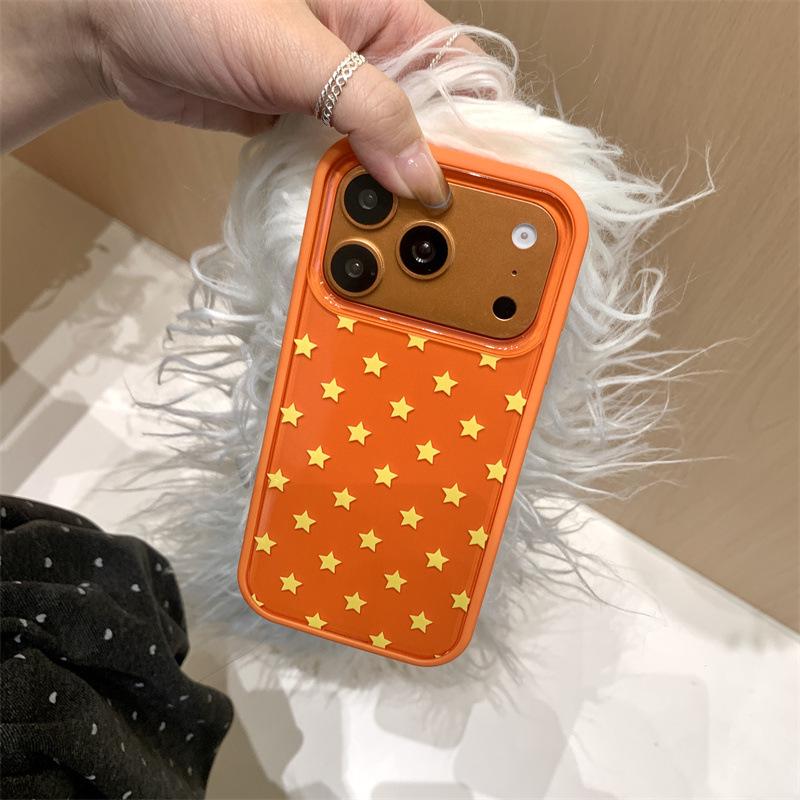 2-in-1 Frame Star Drop-Proof Case for iPhone 14/13 PROMAX (Compatible with Apple 17/16/15)